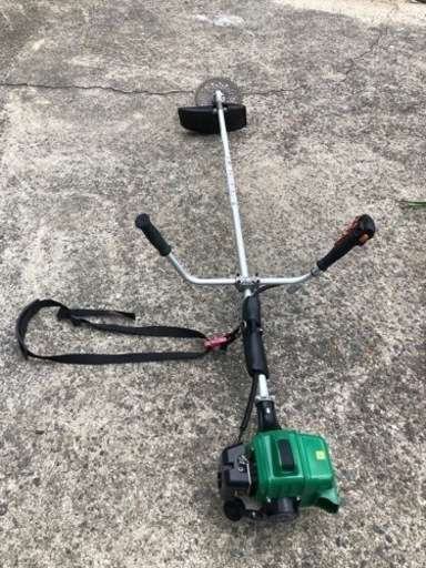 Hitachi Koki 日立工機 2サイクル エンジン刈払機 草刈機 CG 23ECP 肩掛け式 現在の新品ネット価格約22,000