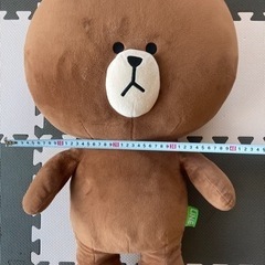 非売品レア☆超BIG人形　LINEブラウンコニーセットの画像