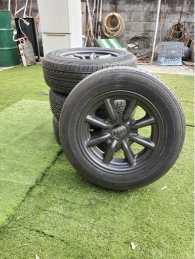 決まりましたワタナベふうホイールタイヤ付き