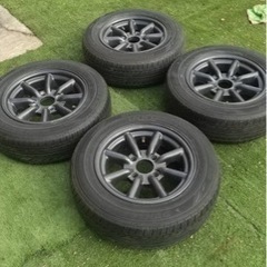 決まりましたワタナベふうホイールタイヤ付き　の画像