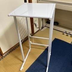 山善 レンジラック ゴミ箱上ラックの画像