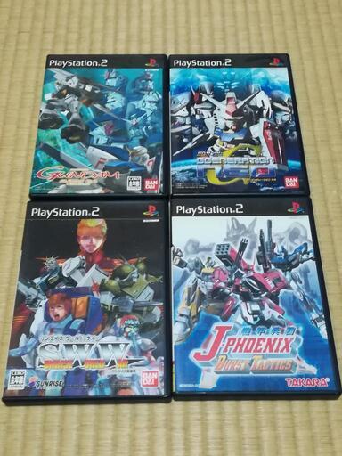 ☆ガンダム・機甲兵団J-PHOENIX☆４本セット☆PS2☆取説あり☆