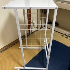 山善 レンジラック ゴミ箱上ラックの画像