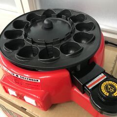【😻美品😻】自動返し式・タコ焼き機「近隣お届け無料」