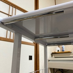 山善 レンジラック ゴミ箱上ラックの画像