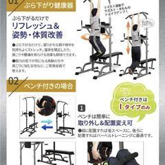 マルチエクササイズジム  筋トレ 懸垂 トレーニング ぶら下がり 健康器 新日本プロレス 棚橋弘至 選手の画像