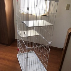 ペットゲージ2段猫用（応募多数の為募集一旦停止します）