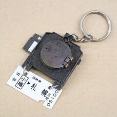 キーホルダー 万年カレンダー SL D5100 小樽→札幌 鉄道 国鉄 札幌市 清田区 平岡の画像