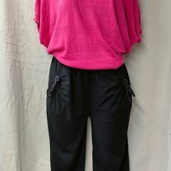 INDEXピンクトップス  cutie Beauty　黒パンツ　...