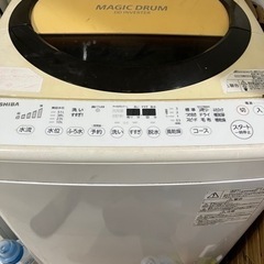 洗濯機　(2016年購入) 東芝　AW-6D3M(T)の画像