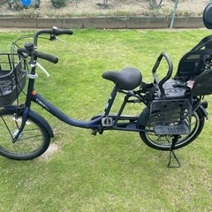 チャイルドシート付き自転車