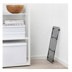 【IKEA】グレイグ/シューズラック 黒 3個セットの画像