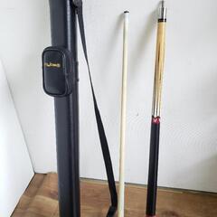 ビリヤード キュー&ケース チョークetcセット