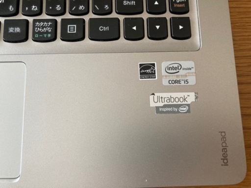 【中古PC】Lenovo ideapad U310 Touch 第3世代 Intel core i5 Windows10インストール済