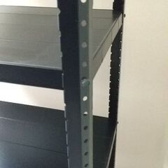 ５段ラック（黒色）の画像