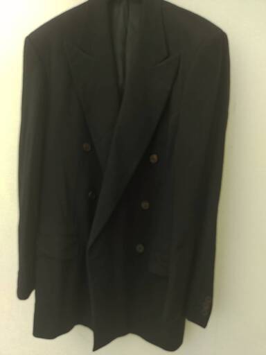 【値下げ10000円⇒5000円】Ermenegildo Zegna エルメネジルド/イタリア ゼニア　ヴィンテージ・ハーフコート　ピュアカシミア