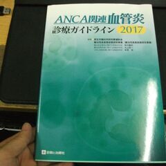 ANCA関連血管炎診療ガイドライン2017 　厚生労働科学研究費補助金