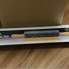 ●美品● めん棒　両手ハンドル　クッキーやお菓子、ピザなど
