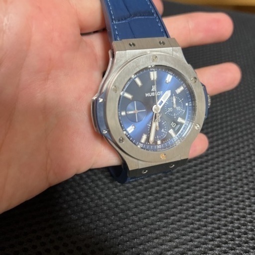 HUBLOT ビッグバン スチールブルー箱付き　保証書付き