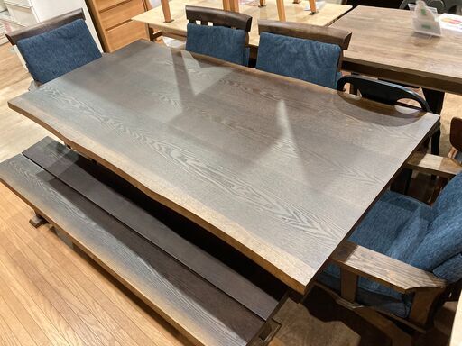 【愛品館市原店】WeDoStyle（ウィドゥ・スタイル）ベンチダイニング6点セット