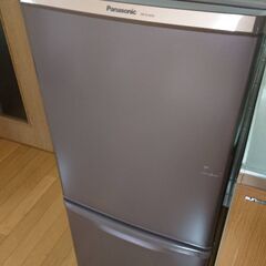 Panasonic138L冷凍冷蔵庫 取扱説明書付きの画像