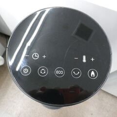 モダンデコ AND・DECO lcht02 2020年製 暖炉型セラミックファンヒーター 電気ヒーター 電気式暖炉 季節家電 札幌市 西岡店の画像