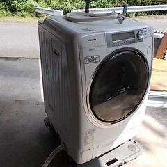無料０円差し上げます！東芝７Kドラム式洗濯機　中古