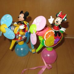 ディズニーミストファン　ミッキー　ミニー　２個セット
