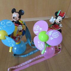ディズニーミストファン　ミッキー　ミニー　２個セットの画像