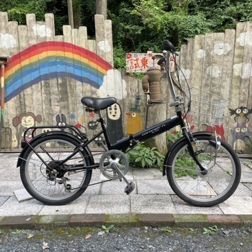 【2688】折り畳み　20インチ　後タイヤ新品　13,800円（防犯・税込）