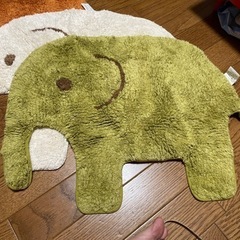 決まりました→ぞうさん ラグ 色違い3枚の画像
