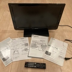 東芝　液晶テレビ　22B3の画像