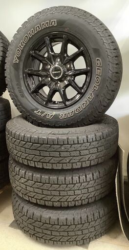 ROADMAX 15インチ タイヤホイール 4本セット KG-25 6J×15＋33 139.7-6H 【ユーズドユーズ名古屋天白店】 J2014