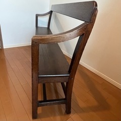 〆 【アンティーク】イギリス 聖堂 チャーチベンチ