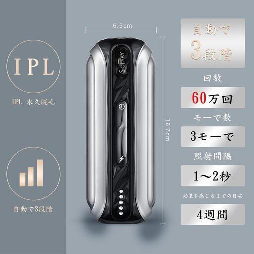 IPL光脱毛機