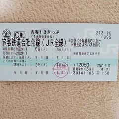青春18きっぷ  4回分