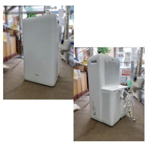 美品【ポータブルクーラー アイリスオーヤマ】IPA-3522G ノンドレン キャスター付 冷風 除湿 送風 エアコン IRIS OHY