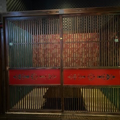 【泡瀬】襖 障子 建具 (茶) 1枚100円