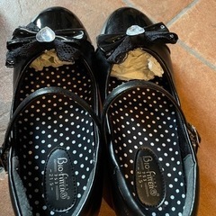 フォーマルシューズ女児用22.0cm 2回着用の画像