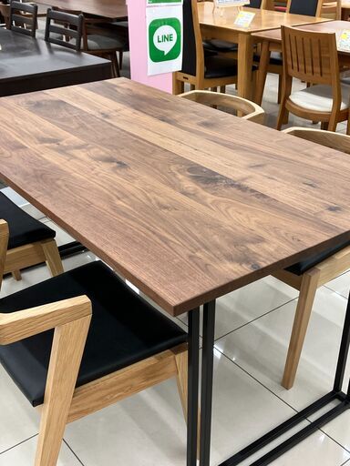 展示品★未使用★関家具★ダイニング5点セット★ダイニングセット