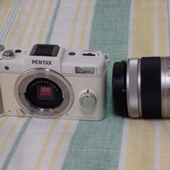 ❤️８０ショット❤️新品級❤️PENTAX Q レンズキット★ホワイトの画像