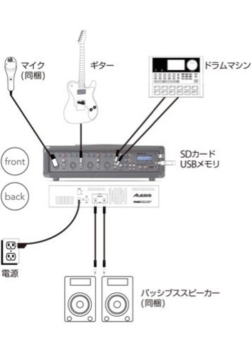 値下げしました！　イベント機器＋無線マイク2本　【3】