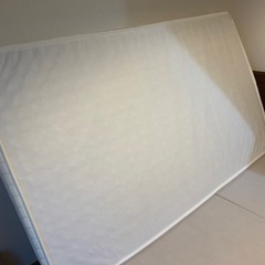 【定価49800】ニトリ、セミダブルベッド、マットレスの画像