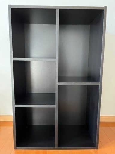 カラーボックス　2列　幅55cm × 奥行29cm × 高さ88cm