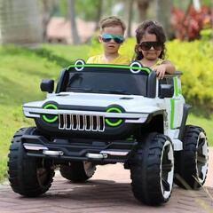 子供が乗れる大型ラジコン グレー