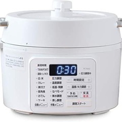 【新品未開封】電気圧力鍋 2.2L PC-MA2-W （ホワイト）の画像