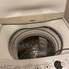 Haier 洗濯機　一人暮らし用　2018年製　4.5kgの画像