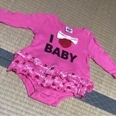 ロンパース　アイラブベイビー★
