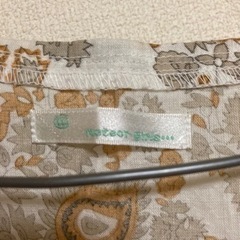 花柄タンクトップ　LLサイズの画像