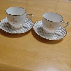 小さめのコーヒーカップ２セット